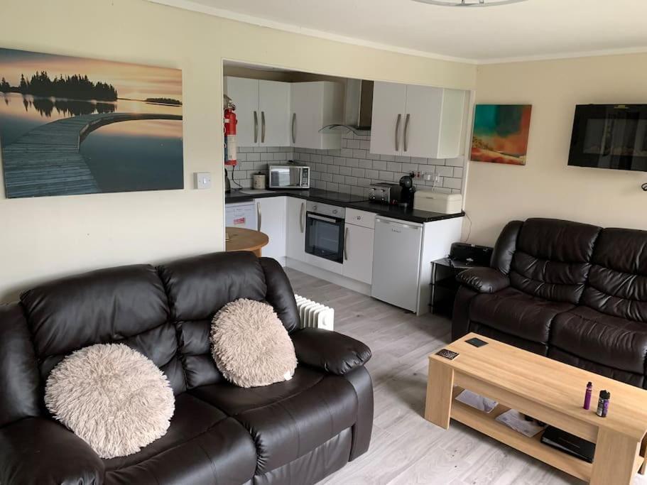 Stunning 3 Bed Riverside Cabin In Snowdonia Caeathro Eksteriør billede