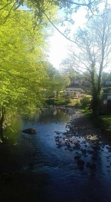 Stunning 3 Bed Riverside Cabin In Snowdonia Caeathro Eksteriør billede