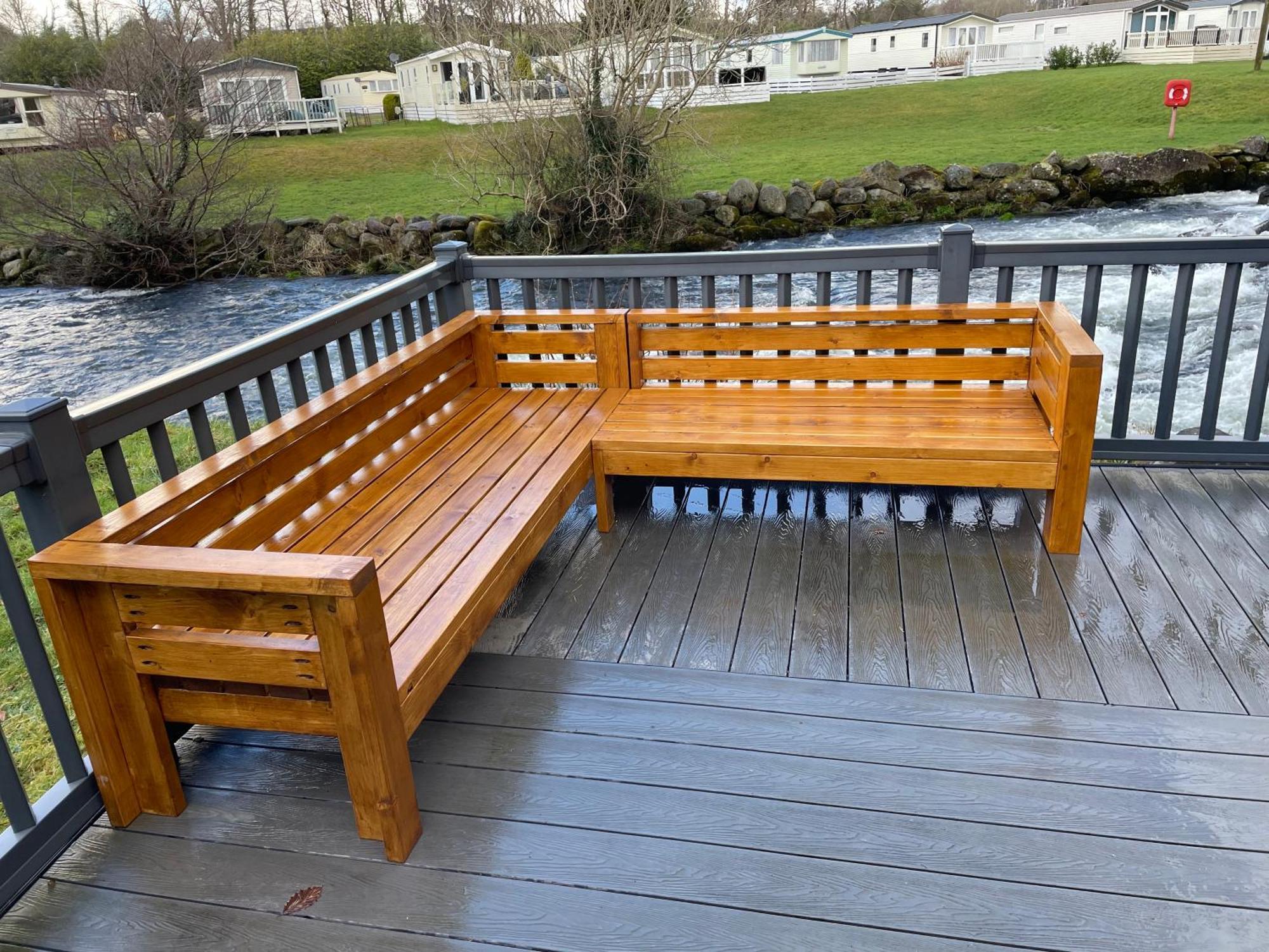 Stunning 3 Bed Riverside Cabin In Snowdonia Caeathro Eksteriør billede